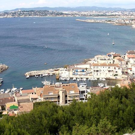 Appartement T3 La Madrague/ Les Calanques Marseille Exteriör bild